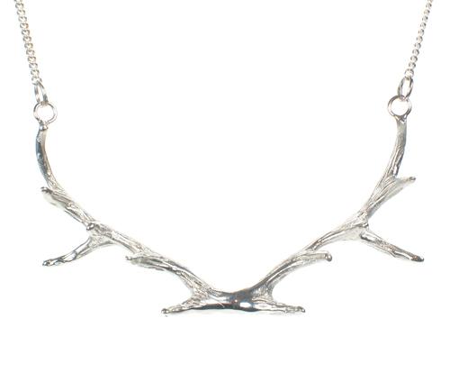 Antler (Large) Necklace Necklaces Mimi + Marge Jewellery 