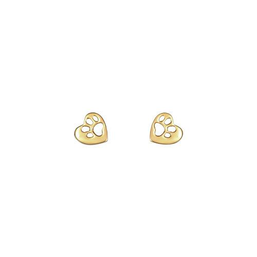 Bawa Studs Earrings with 24K Gold Vermeil Earrings Mimi + Marge Jewellery 
