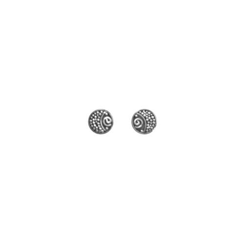 Kebaikan Circle Stud Earrings Earrings Mimi + Marge Jewellery 