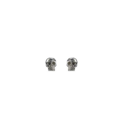 Skull Stud Earrings Earrings Mimi + Marge Jewellery 